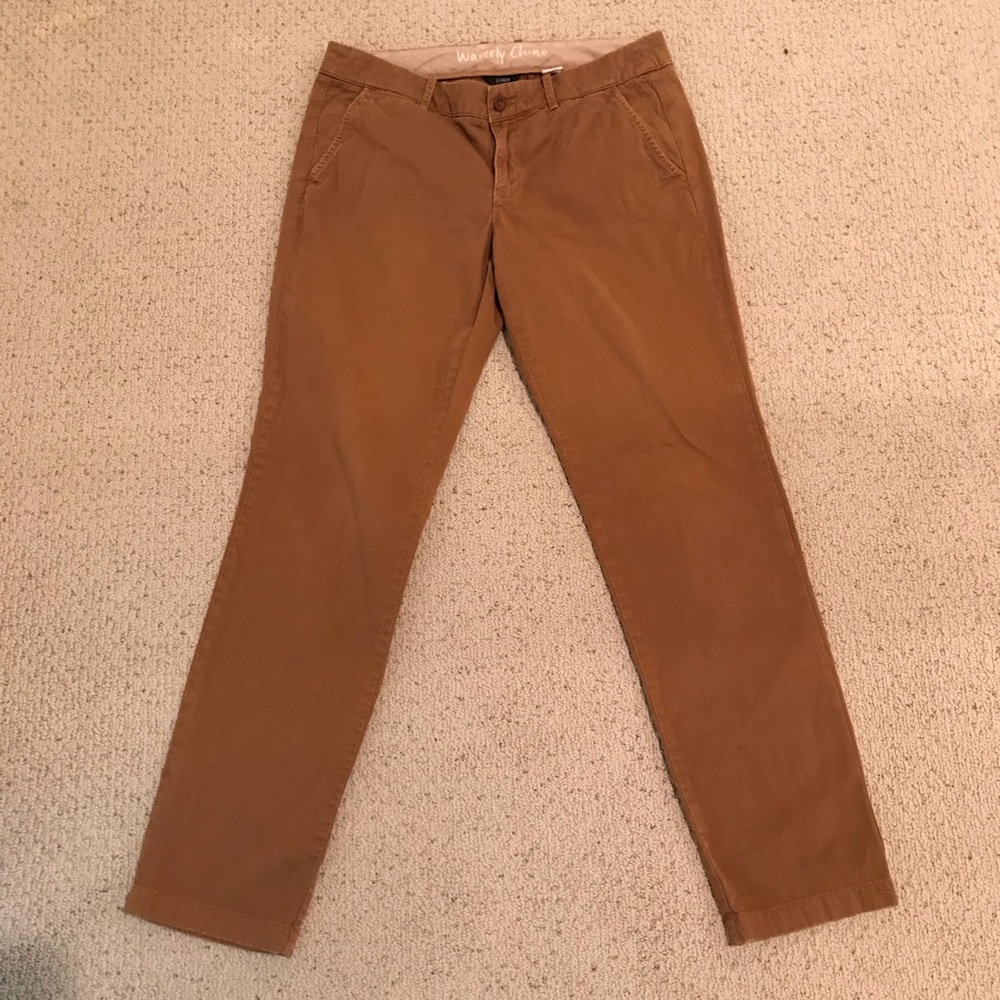 J. Crew Waverly Chino City Fit